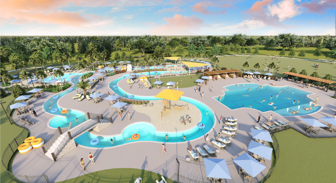 Rendering of the Lazy River
